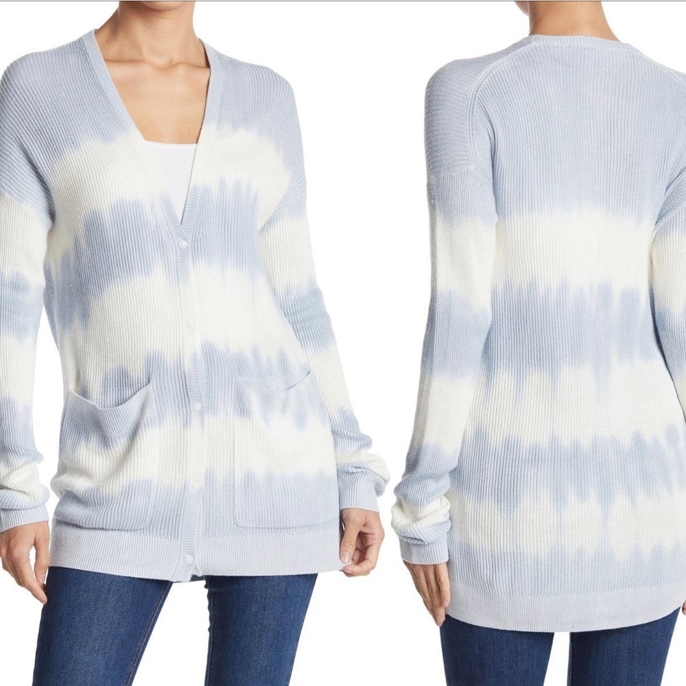 Splendid Tie Dye Cardigan Sweater Size XS NWT